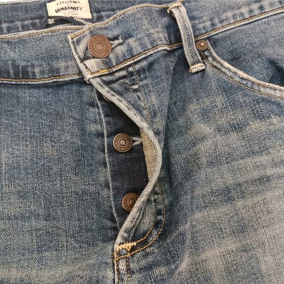 Citizens of Humanity Emerson Slim Boyfriend Jeans Womens Size 32 Button Fly - Picture 16 of 16
